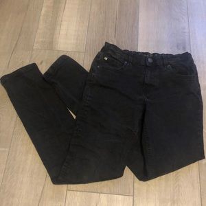 Guess faded black skinny jeans